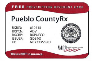 Pueblo County RX Prescription Card Pueblo County RX Prescription Card